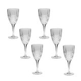 Conjunto Com 6 Taças Cristal P/vinho Dover 320ml