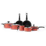Jogo de Panelas 7 Peças Masala Terracota - Brinox