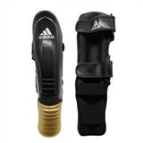Caneleira Protetor De Pé Adidas Super Pro Preto/dourado G