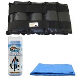 Kit Par de Caneleiras 9 Kg e 1 Toalha Gelada Ahead Sports