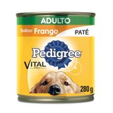 Ração Úmida Pedigree Cães Adultos Sabor Frango 280g