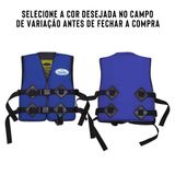 Colete Salva Vidas Homologado Classe 5 Azul P 25 A 35kg Original