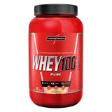 Whey 100% Whey Integral Medica Pote 900g Sabor Morango