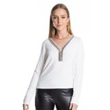 Blusão Feminino De Molecotton Rovitex Bege G