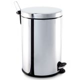 Lixeira Brinox Inox Com Pedal E Balde 20l