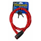 Cadeado Flexível Para Moto 1 M X 18 Mm Western
