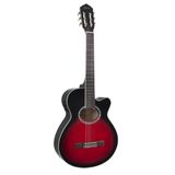 Violão Elétrico Nylon GNF-1D CEQ BRB Brown Red Burst - Giannini