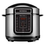 Panela de Pressão Elétrica Mondial Master Cooker 5L Inox 220V