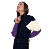 Jaqueta Feminina Recortes Rovitex Azul M