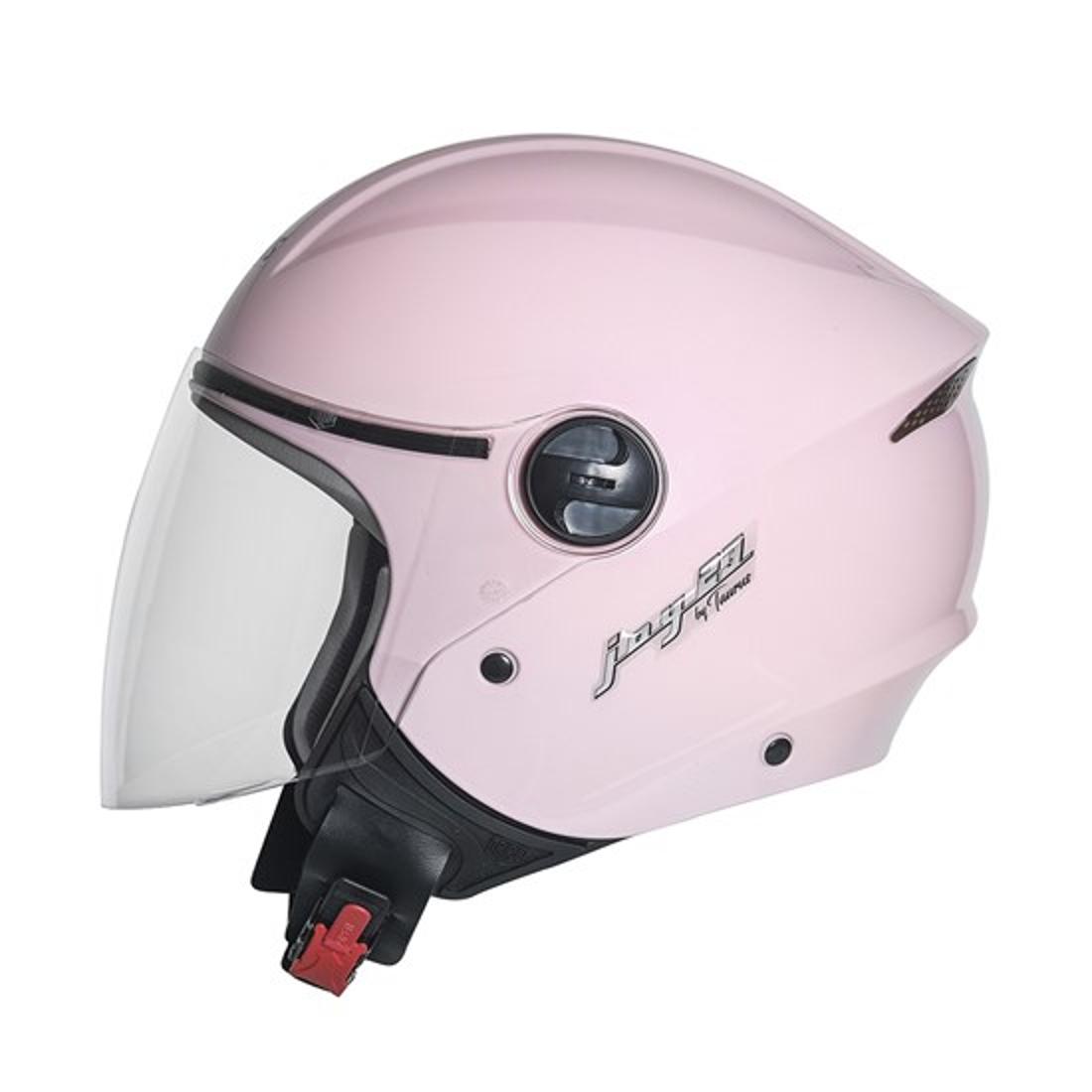 Capacete Aberto Joy 23 By Taurus Moto Motoboy Motoqueiro - Rosa - 56