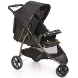 Carrinho De Bebê Galzerano Cross Trail Preto E Cobre 0 A 15kg 1450ptc