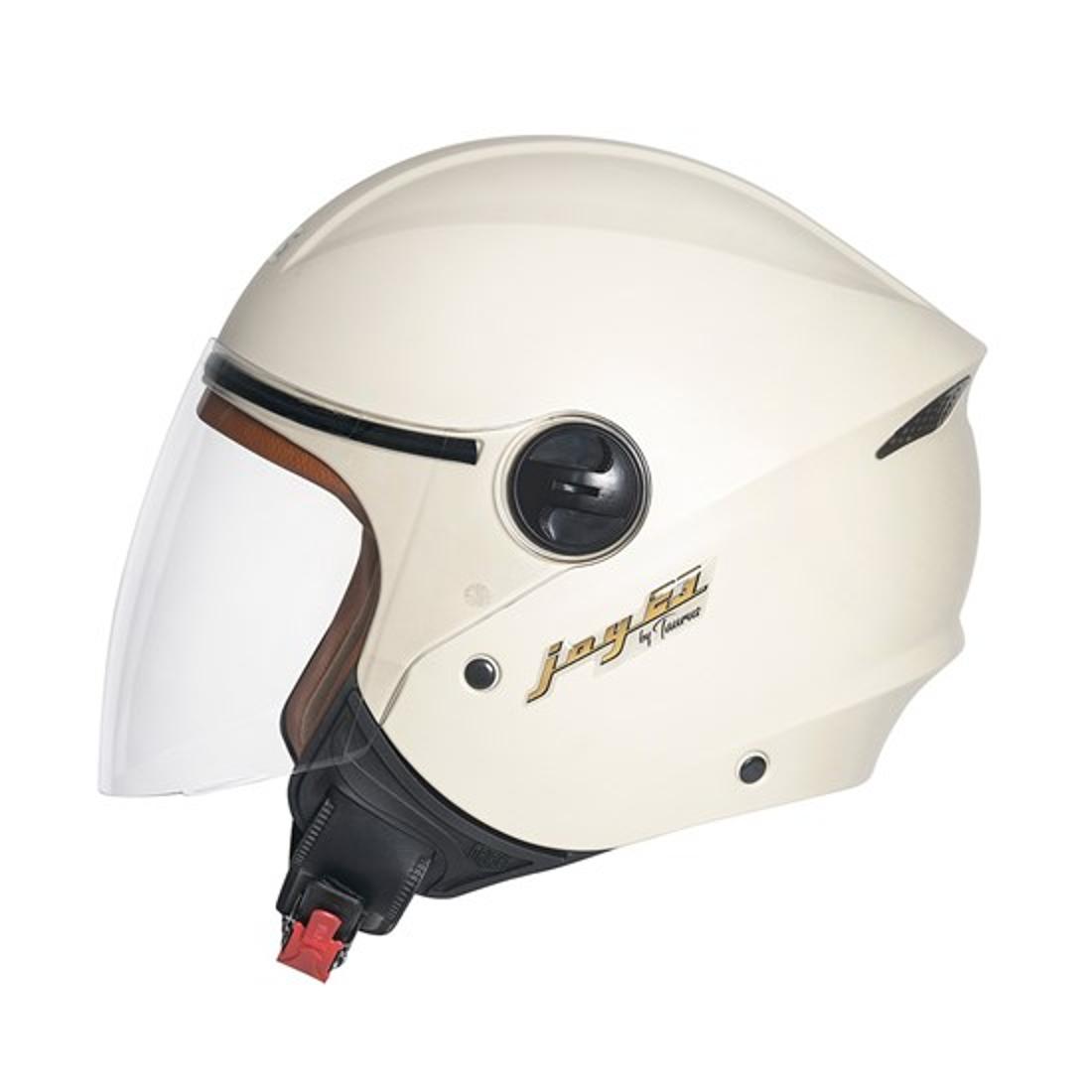 Capacete Aberto Joy 23 By Taurus Moto Motoboy Motoqueiro - Bege - 58