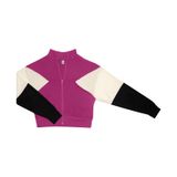 Jaqueta Feminina Recortes Rovitex Rosa Gg