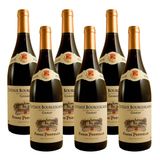 Vinho Tinto Frances Coteaux Bourguignons 750 ml com 6 unidades