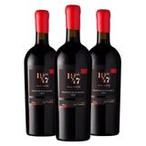 Kit 03 Unidades Vinho Dal 1947 Primitivo Di Manduria 750ml