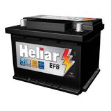 Bateria Efb Heliar Start Stop 12v 72ah Hfb72pd Golf Variant Jetta Passat Tiguan Creta