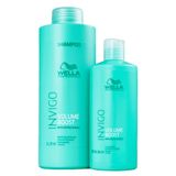 Kit Shampoo + Máscara Wella Professionals Boost Volume 1l