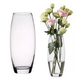 Vaso 27 Cm Vidro Cristal Arranjo Decoração (mcd)