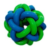 Brinquedo Pet Ruff Enuff Bola Estrela Para Cães Ativos - Verde E Azul