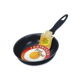 Frigideira Para Ovo Antiaderente -14cm- Black - Fortaleza