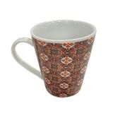 Caneca Porcelana Azulejo 310ml Mod4 1004 - Terramada