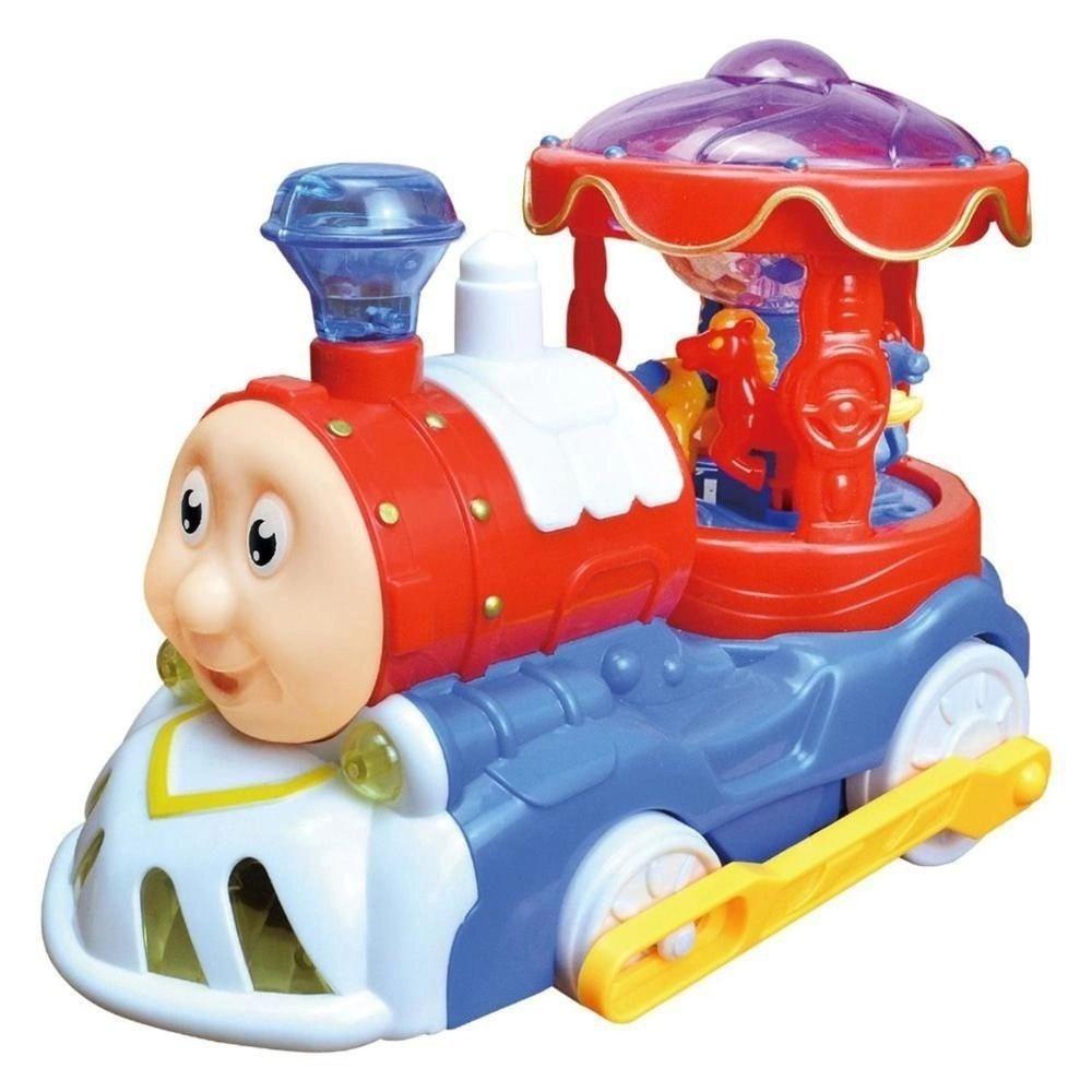 Brinquedo Trem Thomas Trenzinho Infantil Luz Som Bate Volta - Carrefour