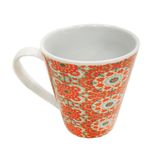 Caneca Porcelana Azulejo 310ml Mod1 1004 - Terramada