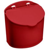 Saleiro 500g Vermelha 10843/0465 - Coza