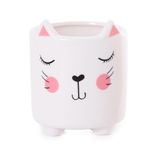 Vaso Decorativo Cachepot Def01135 Gato - Wincy