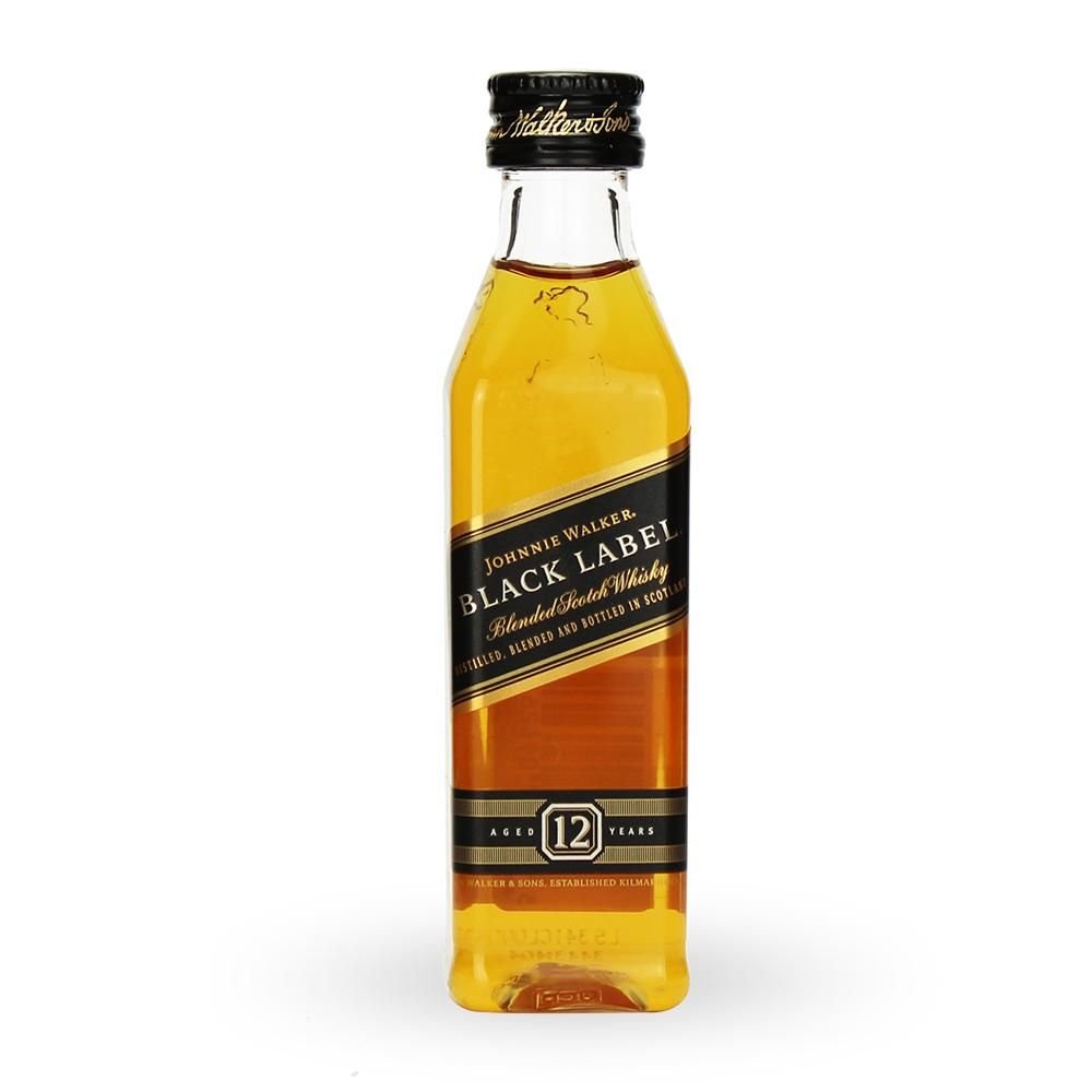 Whisky Johnnie Walker Black Mini 50ml