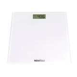 Balança Digital Automática Para Banheiro Com Visor Grande - 180 Kg - Branca