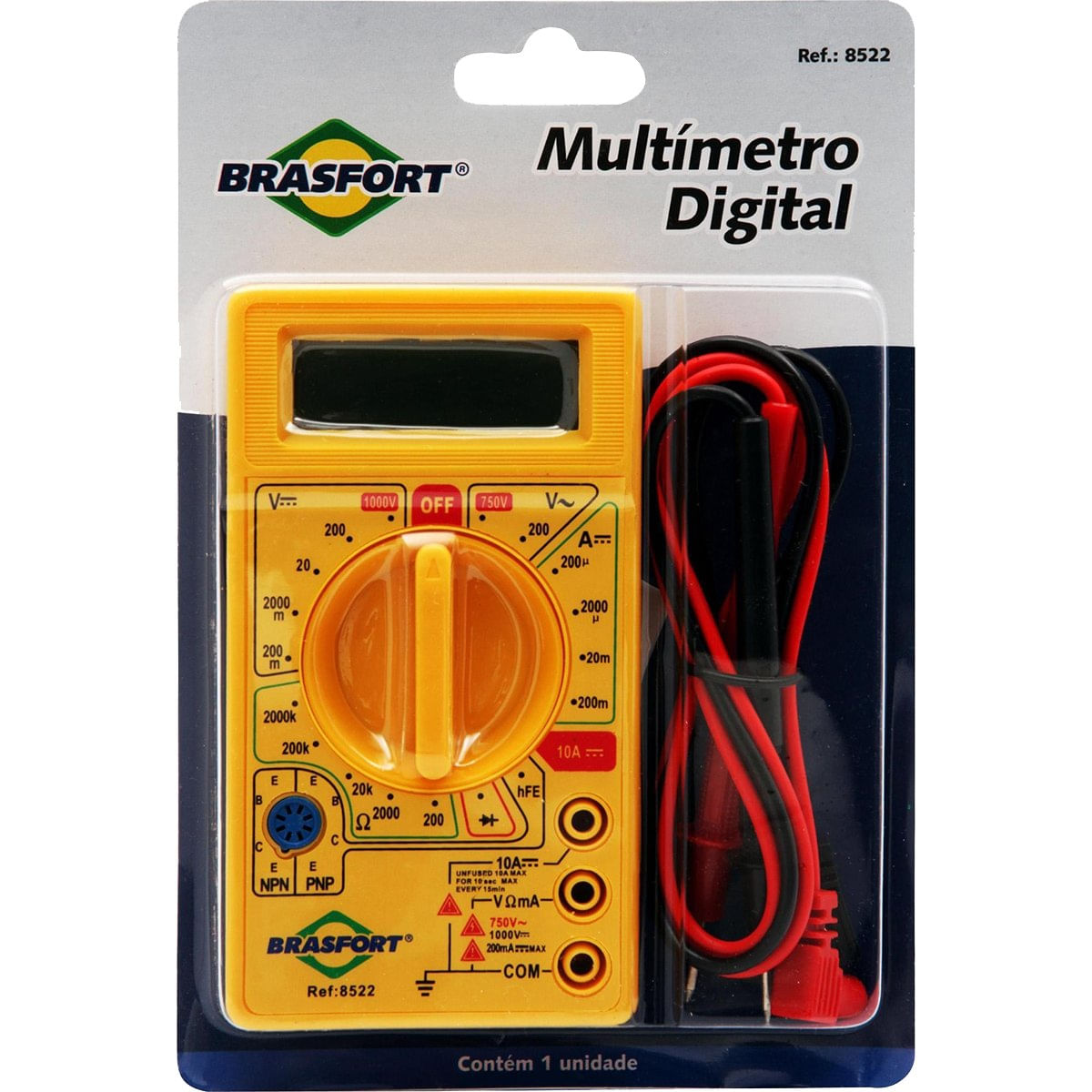Multímetro Digital DT830B BRASFORT é boa?