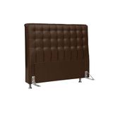 Cabeceira de Cama Box Queen Simbal Dama Queen Cacau