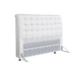 Cabeceira de Cama Box King Simbal Dama King Branco