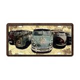 Quadro Placa Decorativa Placa De Carro - Kombis Diversas