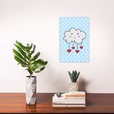 Quadro Placa Decorativa - Infantil Nuvem