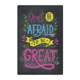 Quadro Placa Decorativa Frases - Great