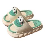 Pantufa Em Algodão Quentinha Antiderrapante Super Macia Sapo