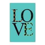 Quadro Placa Decorativa - Love
