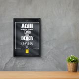 Quadro Porta Tampinha - Sempre Temos Tempo