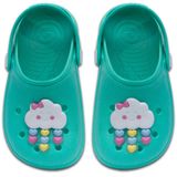 Sandalia Babuche Infantil Menina Chinelo Leve E Macio 12.41 Cor:verde,tamanho:29/30