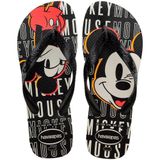 Havaianas Top Disney Branco/preto/preto