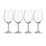 Kit Taça Para Vinho Tinto Cristallin 450ml Com 4 Unidades - Bohemia