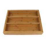 Organizador De Talheres Bambu 44cm - A\casa