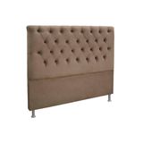 Cabeceira Cama Box Queen Simbal Embaixatriz Queen Bege