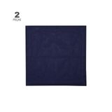Jogo De 2 Guardanapos Wolff De Algodão Azul Escuro 40cm
