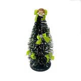 Árvore Mini Decorada 5650605 Laços Verde Claro - Só Natal