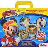 Mickey Aventura Sobre Rodas Maleta Divertida - Melhoramentos