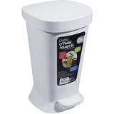 Lixeira com pedal square 5l - bc Cód.7816