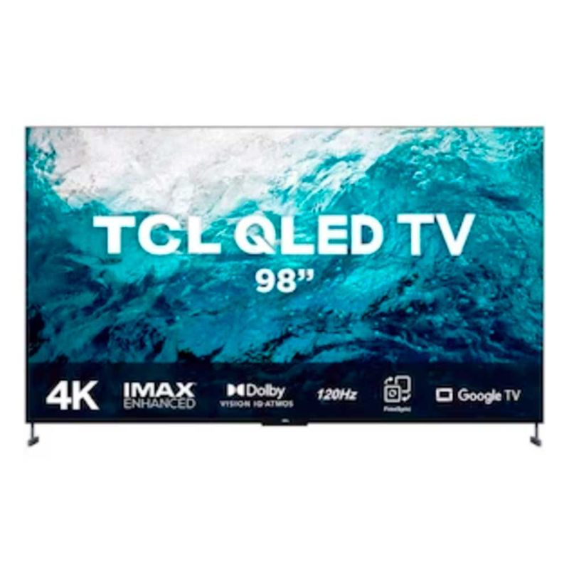 Tv 98" Qled TCL 4k - Ultra Hd Smart - 98c735